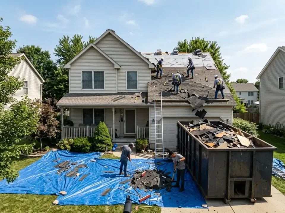 roof-replacement-debris-remova-004 — frequently asked questions, Cheapest Dumpster Rentals in Bishopville, SC